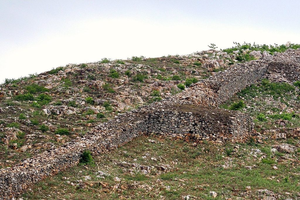 The cyclone wall, Rajgir, Source: Wiki