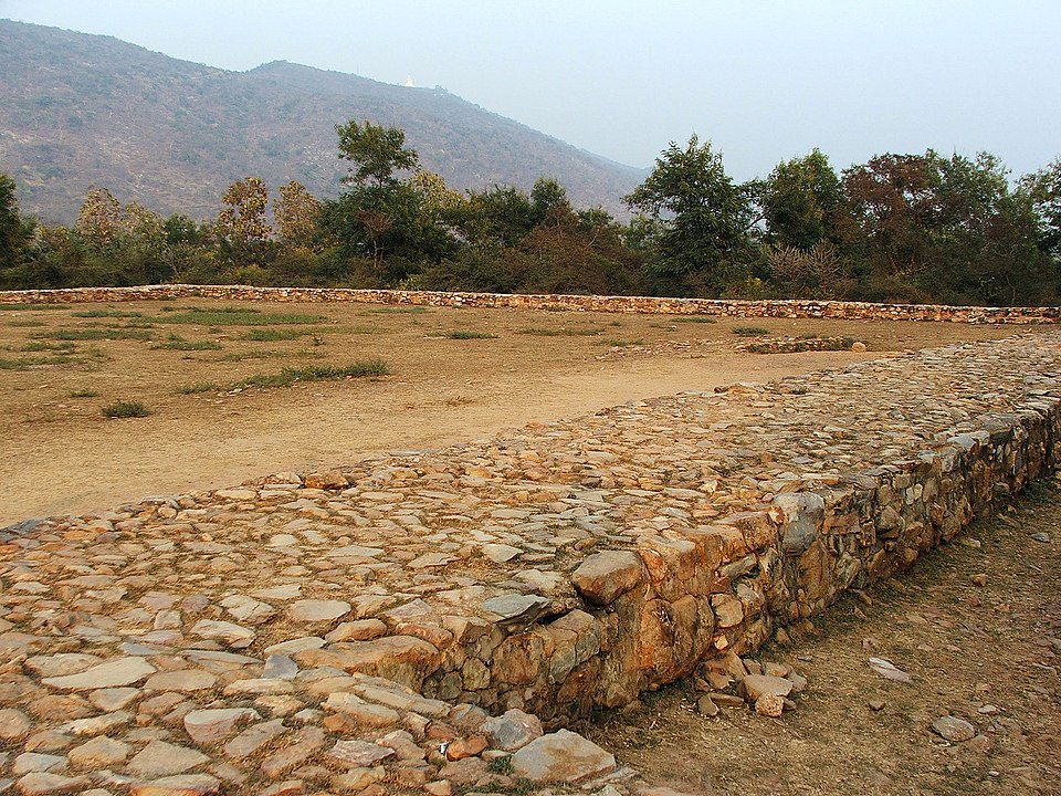 Bimbisara's jail, Rajgir, Source: Wiki