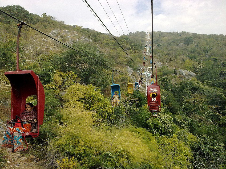 Ropeway, Rajgir, Source: Wiki