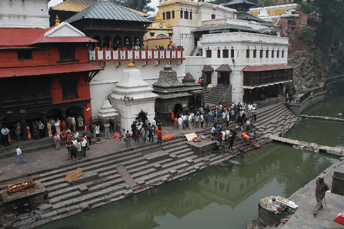  Aryaghat of Pashupati Nath Temple, nepal