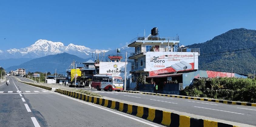 Yamdi pul: Pokhara-balgung highway, Nepal